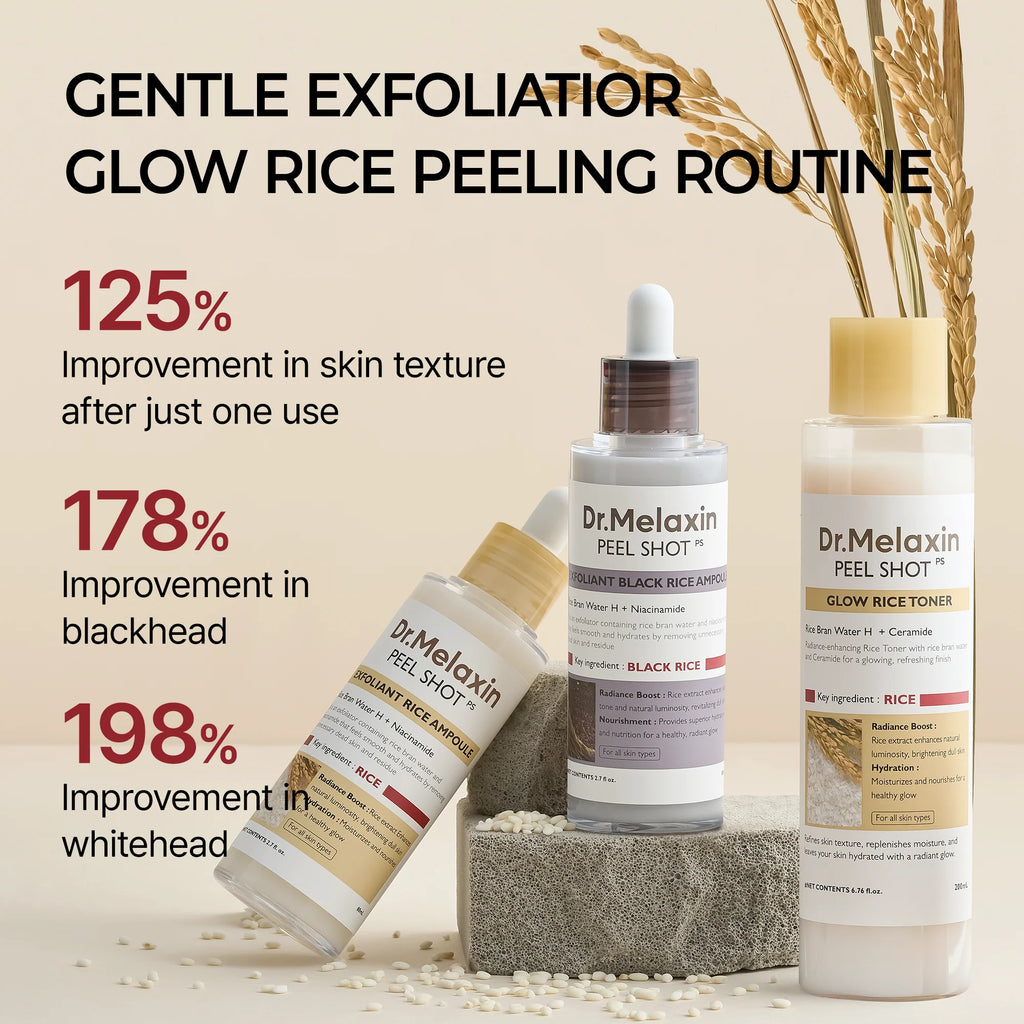 DR. MELAXIN DUO PeelShot Rice Line