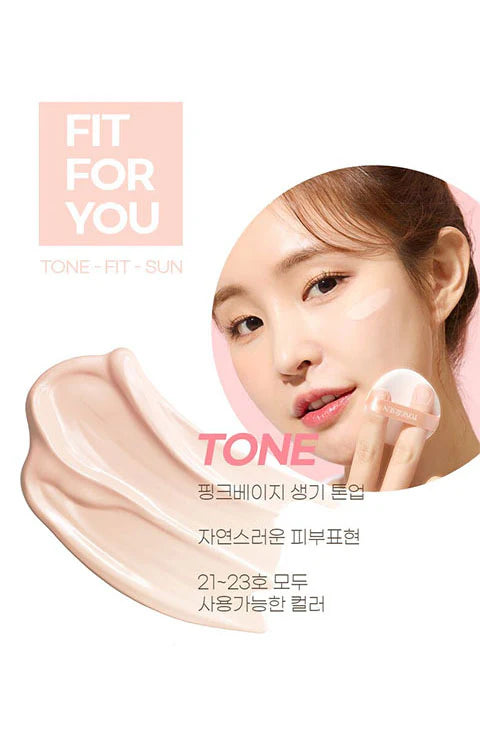 TONE Fit SUN Cushion SPF50+ PA++++ 12g