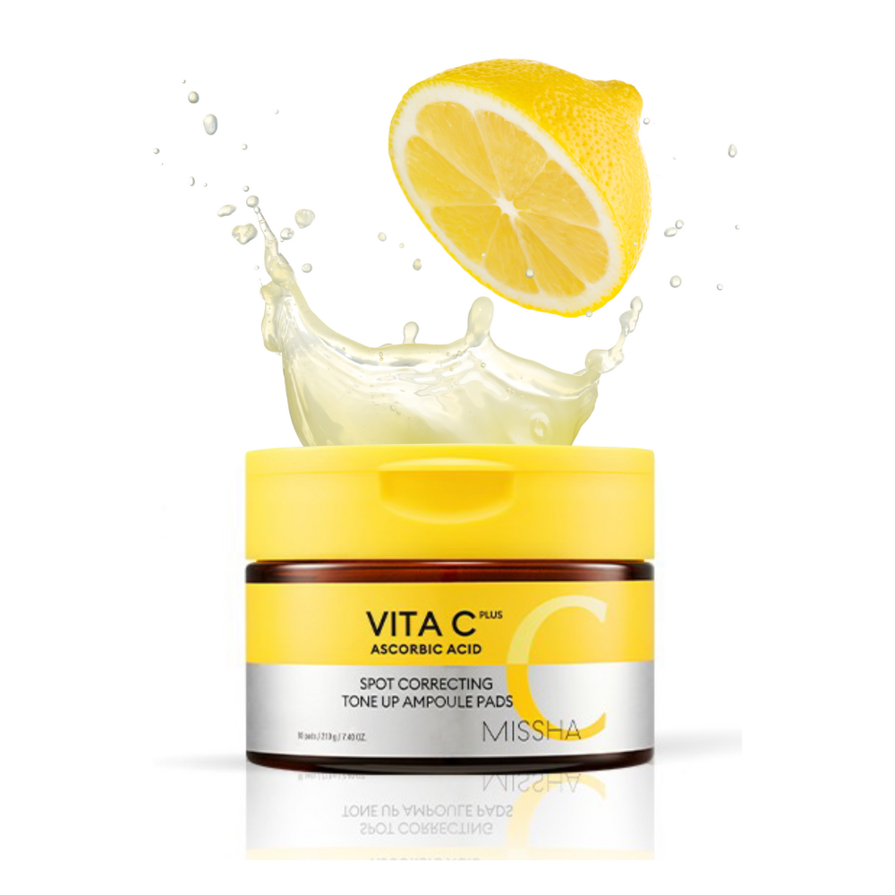 VITA C PLUS TONE UP AMPOULE PADS