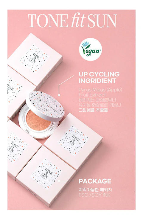 TONE Fit SUN Cushion SPF50+ PA++++ 12g