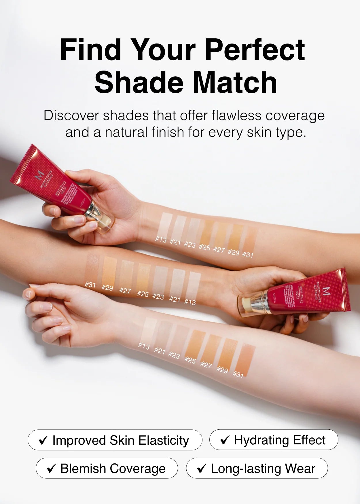 M Perfect Cover BB Cream SPF 42 PA+++ *TIKTOK VIRAL*