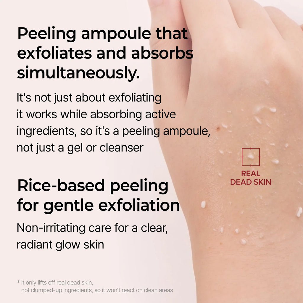 DR. MELAXIN PeelShot Rice Ampoule