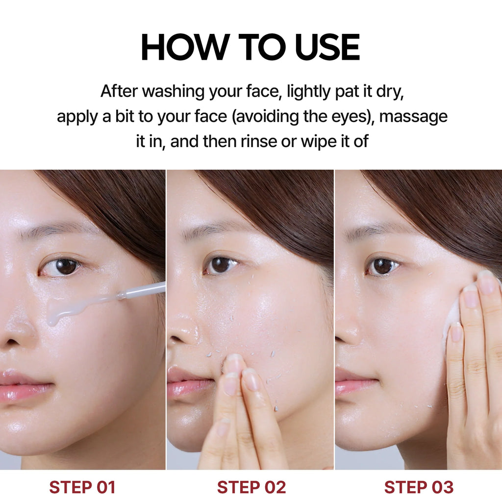 DR. MELAXIN  PeelShot Glow Black Rice Ampoule