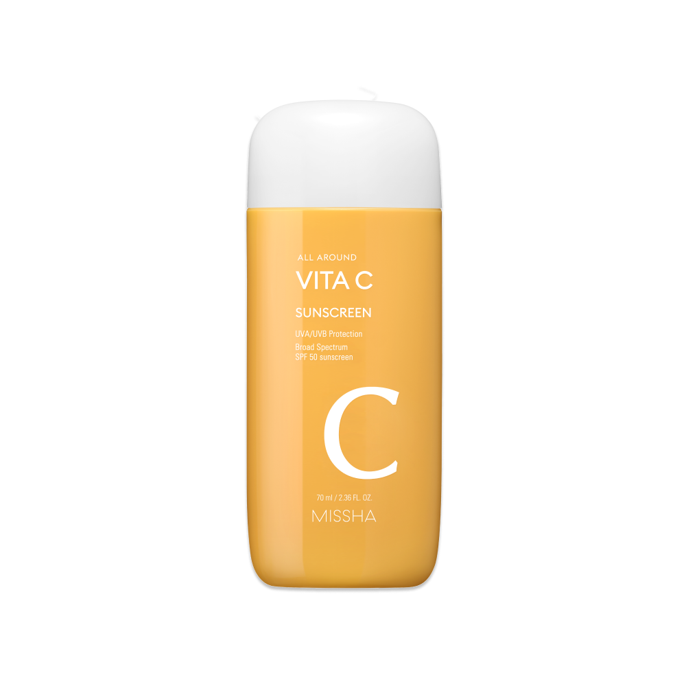 ALL AROUND VITA C SUNSCREEN SPF50+/BROADSPECTRUM